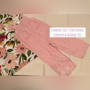 Gymboree Corduroy Overalls